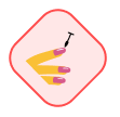 subungual cleaning icon